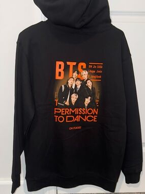Official BTS "Permission to Dance On Stage" Photo Hoodie (Brand New)